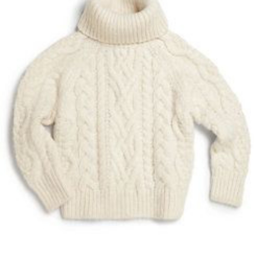 Polo Ralph Lauren cable knit sweater.